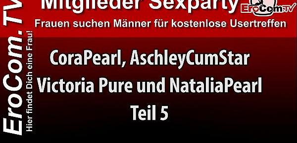  Perverse deutsche Sexparty mit creampie und sperma schlucken bei geilen teens